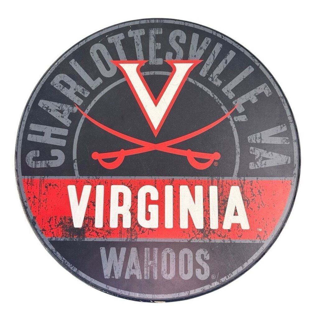 Virginia Cavaliers Wahoos 15 3/4” Wooden Sign